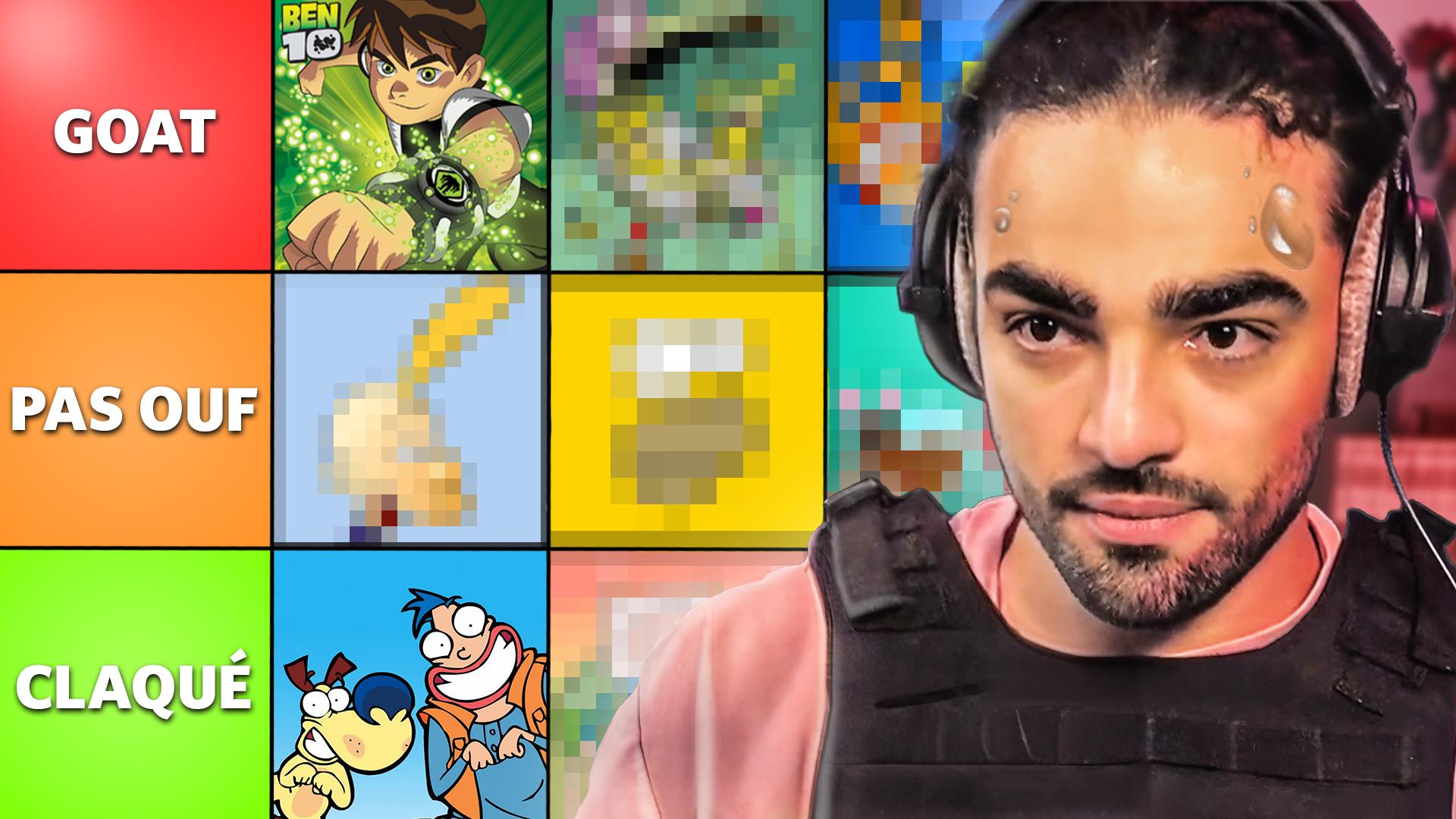 Lord Makira - La tier list DESSIN ANIMÉ la plus objective du monde